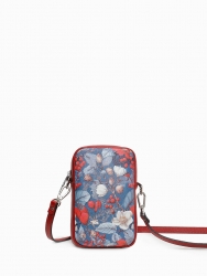 ab135-P509 vitello print rosso multi
